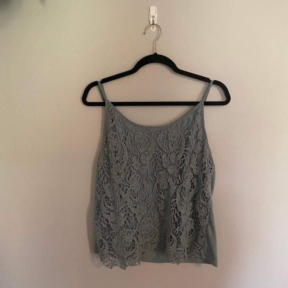 Floral Lace Tank Top